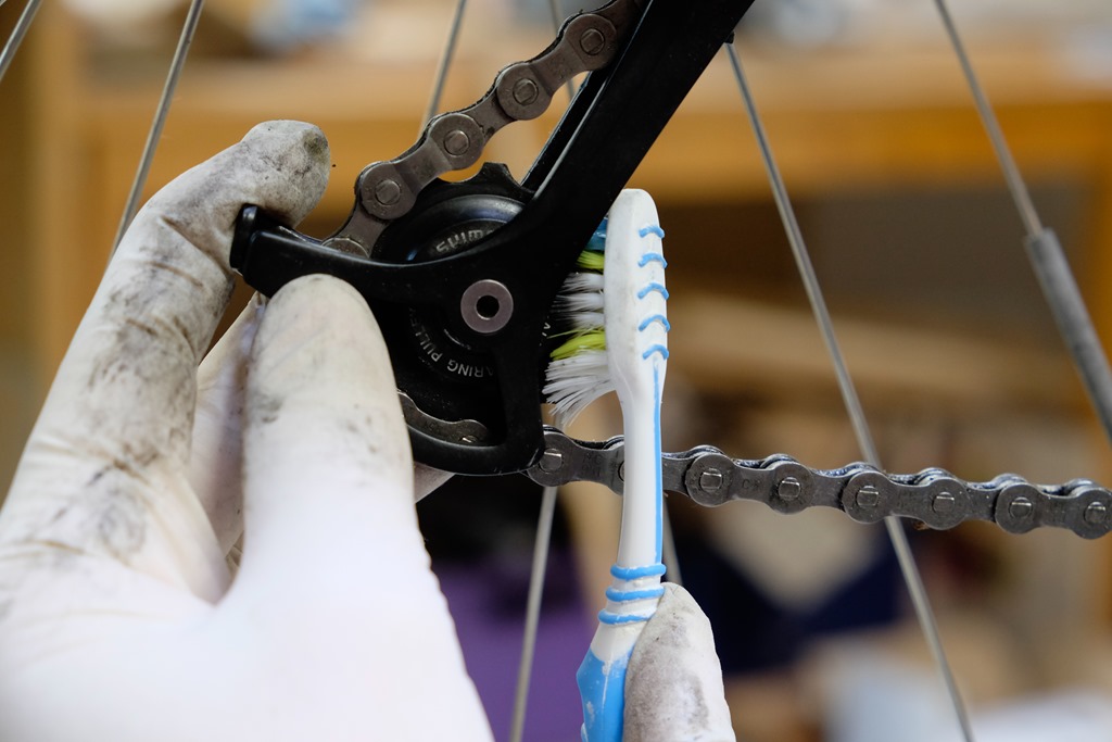 Fahrradkette reinigen einfach erklärt mit vielen Bildern